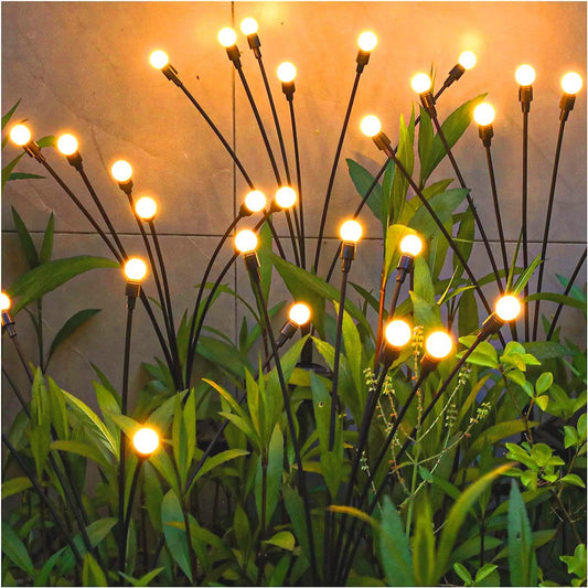 2-Pack Solar Garden Lights