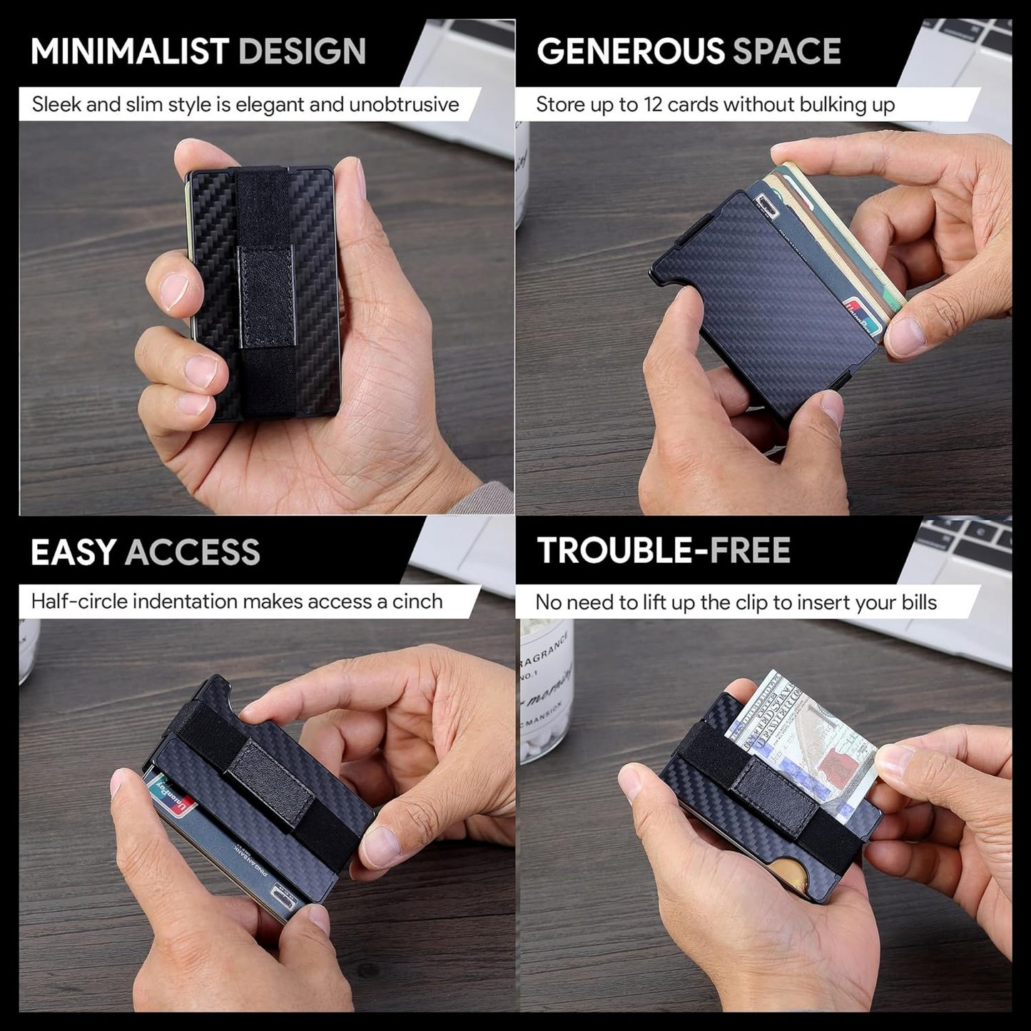 Carbon Fiber Card Wallet