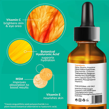 Anti-Aging Vitamin C + Hyaluronic Acid Serum