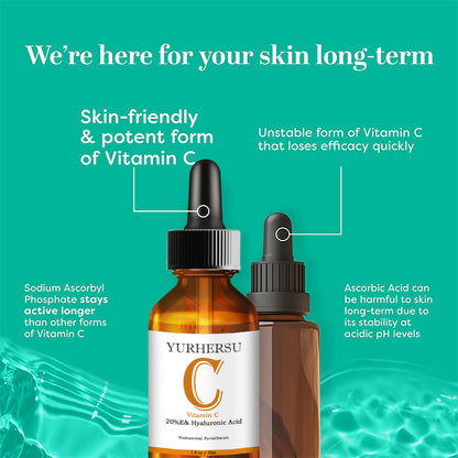 Anti-Aging Vitamin C + Hyaluronic Acid Serum